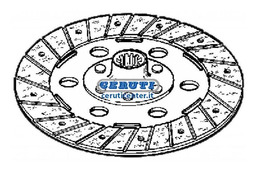 Rigid Clutch Plate 140X96X3.817X15Evz.20
