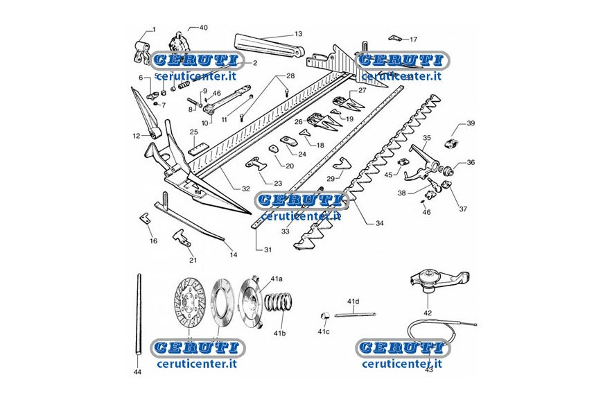 Spare Parts For Motor Mowers Bcs 622