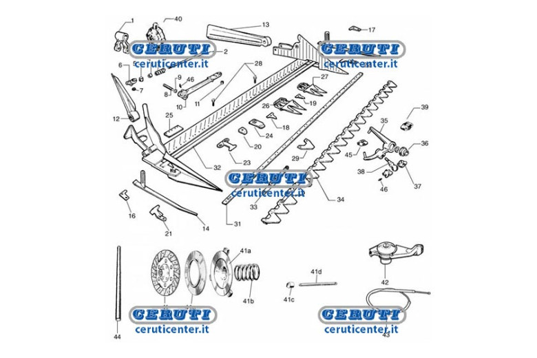Pieces De Rechange Pour Motofaucheuses Bcs 622