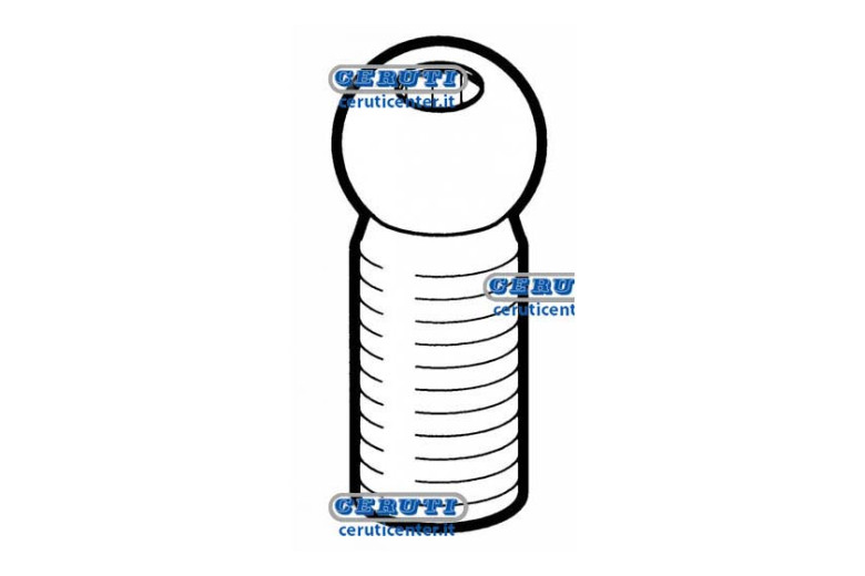 Perno 1/4 Sferico Per Getti - Adattabile a 002830