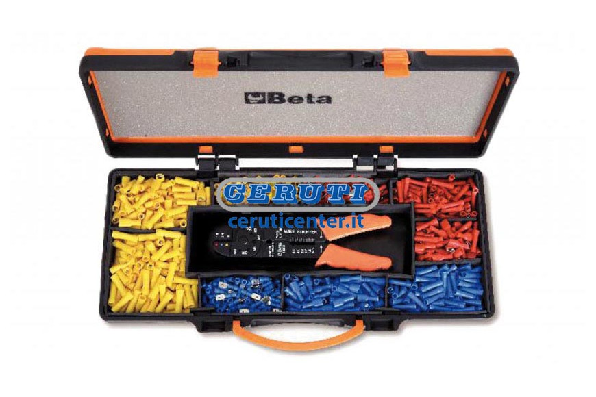 Crimping Pliers, Light Series, With Assortment Of 450 Terminals