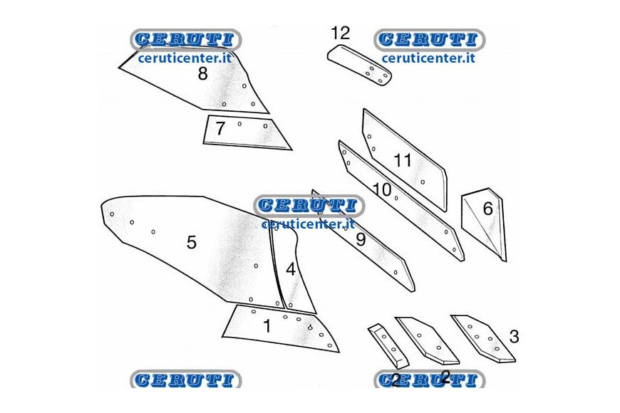 Suola Tipo Nardi 8C142A Lunga Post.
