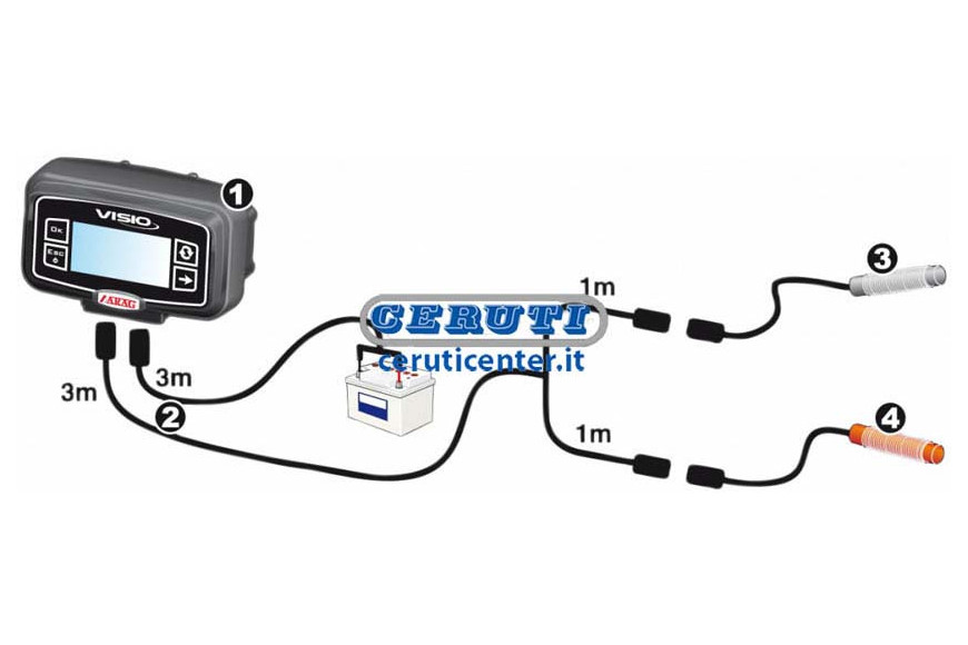 Kit Cables De Conexión Para Doble Sensor