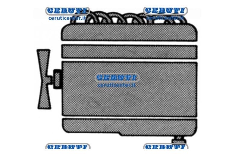 Serie Guarn.Con Paraolii Fiat1280Dt - Serie Guarnizioni Motori Senza Guarnizione Testa Cilindri