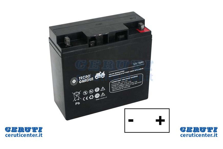 Batterie 12V 18Ah AGM + Dx
