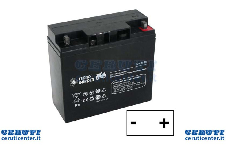 Batterie 12V 18Ah AGM + Dx