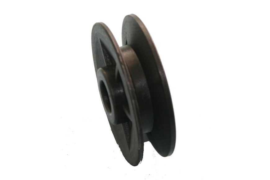 Diamètre 55 mm. En plastique de diamètre 12 mm et trou Spina