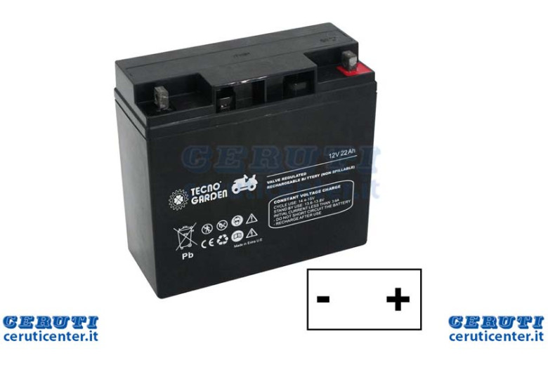 Batterie 12V 22Ah AGM + Dx
