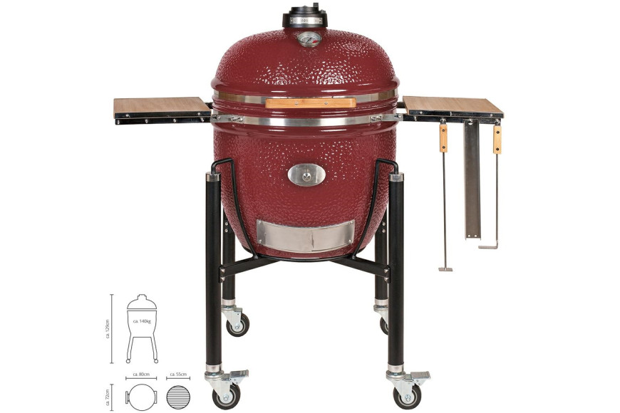 Monolith Lechef Pro-Series 1.0Rosso Mit Wagen