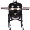 Monolith Bbq-Guru Lechefpro-Serie 2.0 Nero Con Carrello 