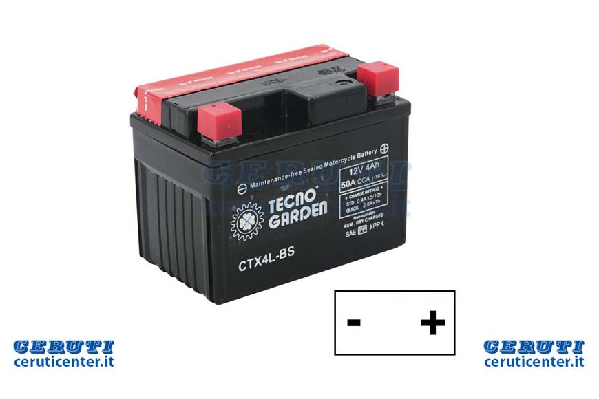 Batterie 12V 4Ah + Mr. Right.
