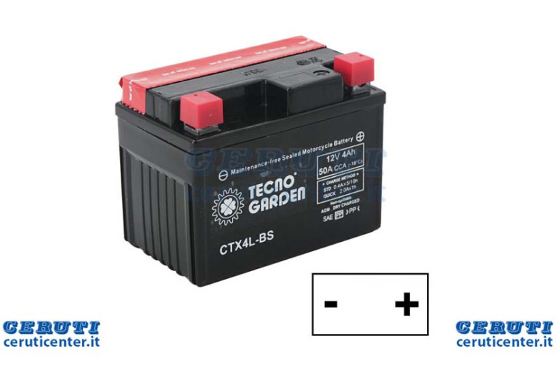 Battery 12V 4Ah + Mr. Right.
