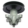 Support complet à la tondeuse 50 « Avec trou Boiteux Une étoile, Post 161 Mm, Mm 138 Diamètre de la poulie. Utilisez écrou 45506