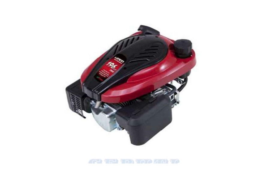 6.5 HP OHV, cilindrico, avviamento a strappo, volano standard, aria remota, con piastra comando acceleratore.