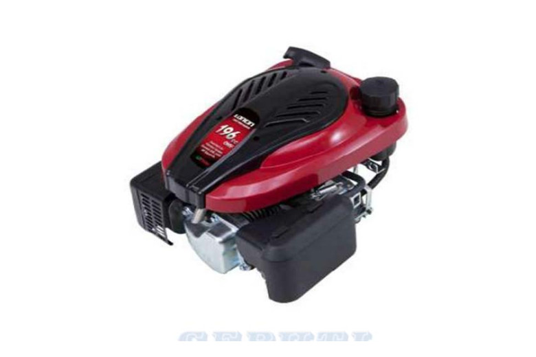 6.5 HP OHV, cilindrico, avviamento a strappo, volano standard, aria remota, con piastra comando acceleratore.
