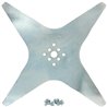 A 4 Conseils lame 22 cm, pour Ambrogio L30, 50, 60, harmonique acier