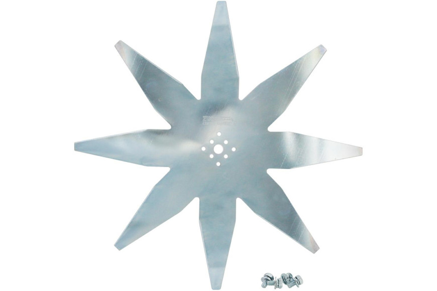 Eine Klinge 8 Spitzen von 29 cm, für Ambrogio L85, 200, 210, 250, 400, Stahl Harmonic
