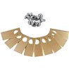 Kit Blades 3 Komplettsets, Stahl beschichtetem Titan, Dicke 0,6 mm, für Honda Miimo Hrm310Jr / 310Gps / 520/3000