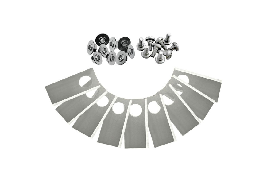 Blades Kit 3 Sets complets, acier inoxydable résistant à Ryobi Roboyagi