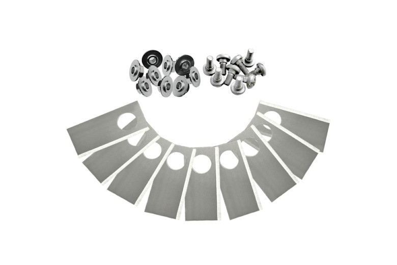 Blades Kit 3 Sets complets, acier inoxydable résistant à Ryobi Roboyagi