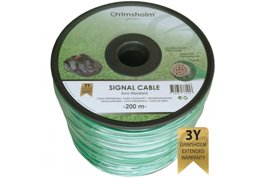 Cable de Perímetro Std 2,7 Mm, 250 M. aluminio recubierto de cobre estañado, aislamiento de polietileno PE