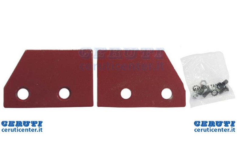 Alette Lama Snapper Lunghezza 70 mm coppia alette