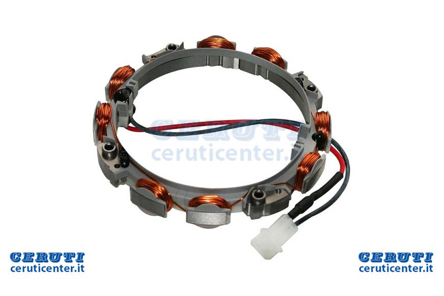 Stator De 2 à 4 Ah, 1 câble noir, 1 et Rouge Blanc Connecteur de la diode complète