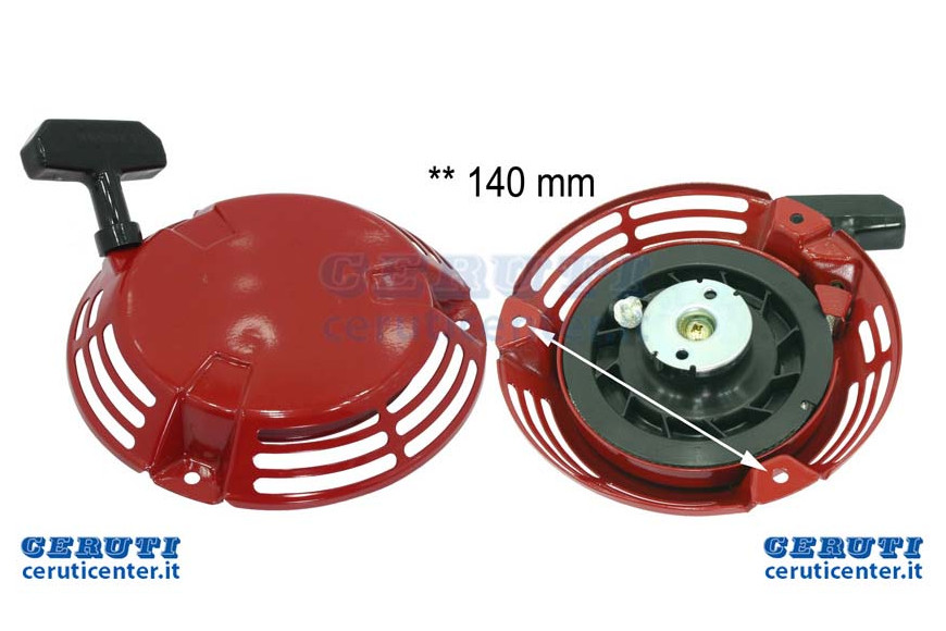 Arrancador Hr 214/215/195, GXV 140, 160 Agujeros Distancia entre ejes 140 mm