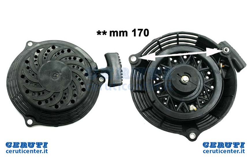 El motor de arranque A partir de las cortadoras de césped agujeros Ohv T375 Distancia entre ejes 170 mm