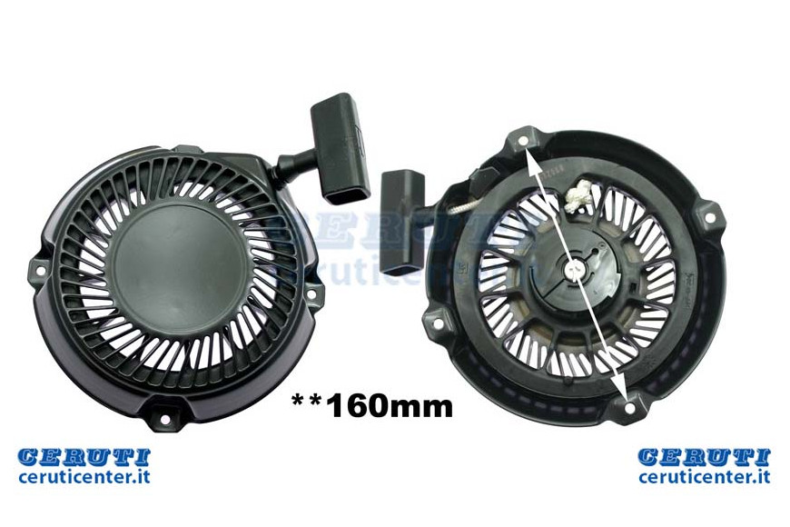 Starter Motors Tree Orizzontaleintek Ohv For Up To 6.5 Hp (Ex 340066) Holes Wheelbase 160 Mm