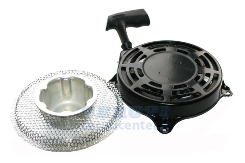 Starter Quantum Power 121700, 122700, 124700 Ecc. Kit With Coppetta To Replace Old Starters With ratchets In Iron, Holes Wheelba