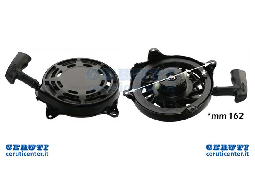 Arrancador Quantum Potencia Y Intekfino A 6.5 Agujeros HP Enchufes con plástico Distancia entre ejes 162 mm