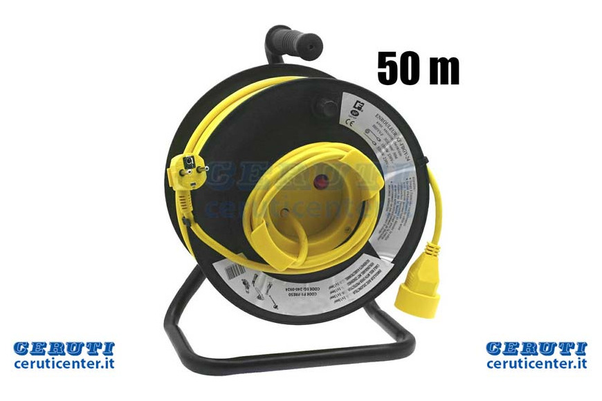 A cable reel Roller cable set (50 M)