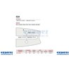 Chainsaw bar 50 Cm - 20 "Pitch 3/8", 1.5 Mm Thickness - .058 "Attack 024, 72 Jerseys
