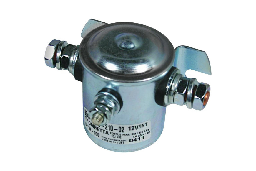Solenoide 3 polos Montado sobre pargo