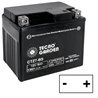 6 Ah, Polo Positivo A Dx, L. Mm 113, P. Mm 70, H. Mm 107, H. Totale Mm 107. Batteria Agm Husqvarna Rider 77 