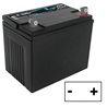 24 Ah, pôle positif A Dx, L. 196 Mm, P. 130 Mm, Mm H. 160, H. total Mm 176. Batterie Agm Riding