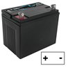 24 Ah, Polo Positivo A Sx, L. Mm 196, P. Mm 130, H. Mm 160, H.Totale 176 Mm. Batteria Agm Trattorino 