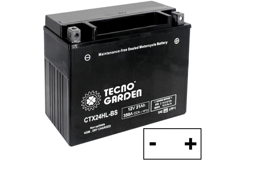 AGM 12V 21ah batería de larga + Dx