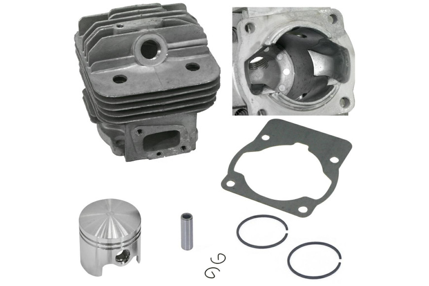 Cylinder Complete Decespugliatore Mitsubishi TL33, Dec 43 Kasei E1, ¯ 40 Mm, Piston Cod 360346