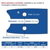 Laminé Barra Spool 10 cm - 4 "Etape 1.1 mm - 0,043" 29 Maglie