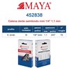 Packaged Chain 1/4 "- 1.1 Mm .043" - 72 Maglieprof. S.Tondo With Rebound