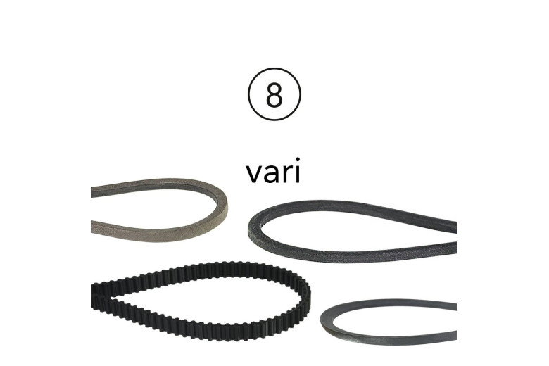 Bracelet Gianni Ferrari Top Gauche verte Cardano-Lama, Crinkle interne, 105 dents