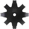 Disco Per Decespugliatore, 8 Denti Curvidiametro 255 Mm 