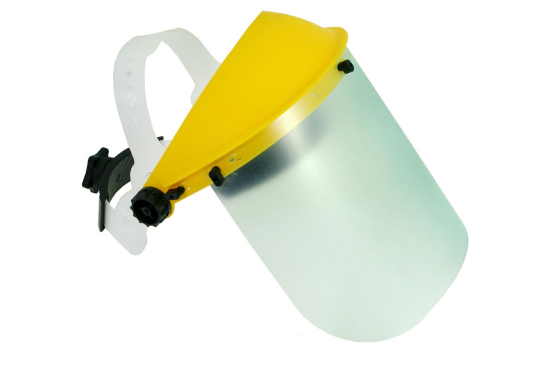Avec visière en polycarbonate professionnel de l'écran