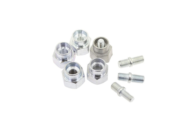 Adaptateurs Kit tête 6003258X1,25 M Sx, Sx 10x1,25 M, M 10X1,50 Sx, Sx 8X1,25 M Pour Emak8X1,25 F Sx, 10X1 F Sx, 10X1,50 F Sx, S