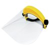 Avec écran de protection Visière en polycarbonate