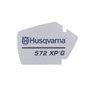 Etichetta Avv.To 572Xp - Originale Husqvarna - 575396401