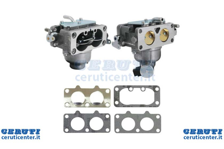Carburatore Doppio Corpo, Intek Avs Ohv Bicilindrici Vert. 21/24Hp. Starter Su Comando Acc., Dopo Cod. 0910040 