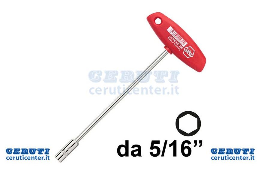 Key A Compass In Inches With A Grip T Since 5/16 "